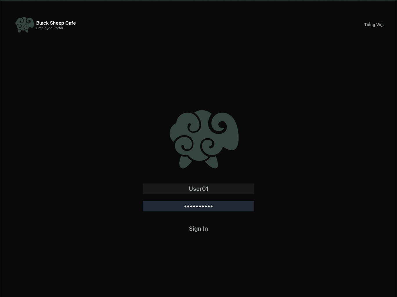Clean employee portal login