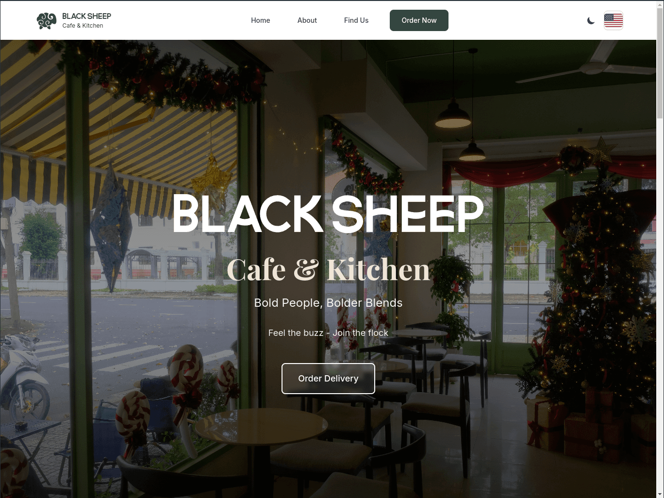 Warm interior atmosphere